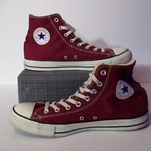Converse All Star High Top Chuck Taylor - Maroon - Men's 11 - In Original Box